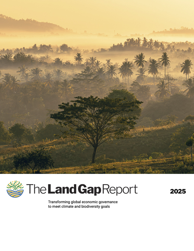 Land Gap Report 2025 cover